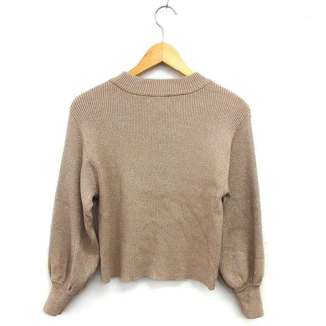 ナチュラルクチュール natural couture ニット カットソー モック
