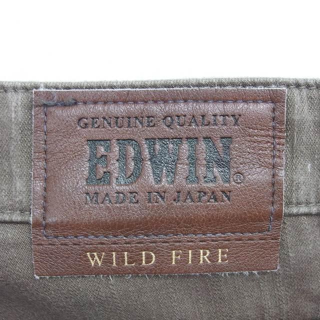 EDWIN（エドウィン） EDWIN WILD FIRE TGF503 デニム パンツ ロング ストレート 27 ブラウン 茶 /TT メンズ ...