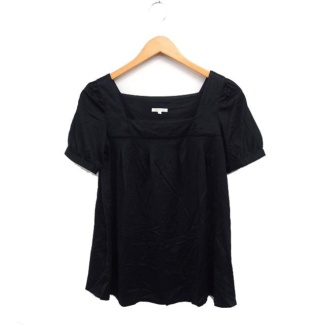 トゥービーシック TO BE CHIC スクエアネック カットソー 半袖 無地 
