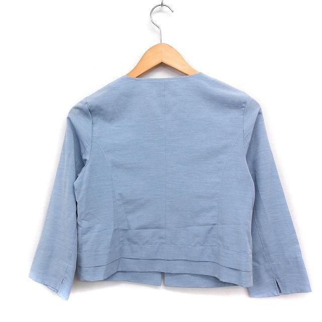 NATURAL BEAUTY BASIC
青色リボン付き七分袖　膝丈ワンピース NATURAL BEAUTY BASIC 「NATURAL BASIC」 セットアップ