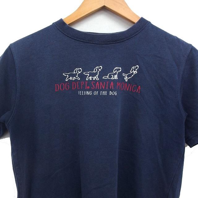 ドッグデプト DOG DEPT SANTA MONICA プリント Tシャツ カットソー 