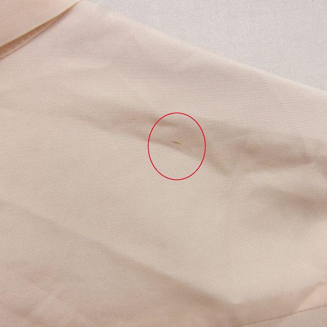 スピック&スパン Spick&Span シャツ ブラウス シアー 比翼仕立て 