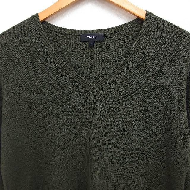 theory（セオリー） Theory Vネック ニット セーター 長袖 無地