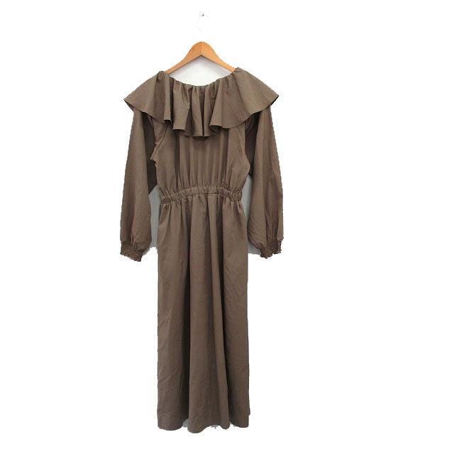 未使用品 テチチ Te chichi タグ付き ワンピース 長袖 フリル