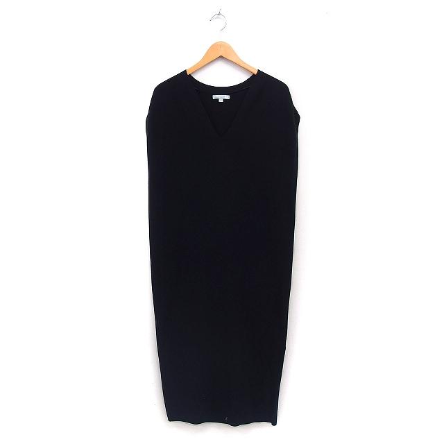 ユニクロ（UNIQLO） × Mame Kurogouchi ニット ワンピース ロング丈 V