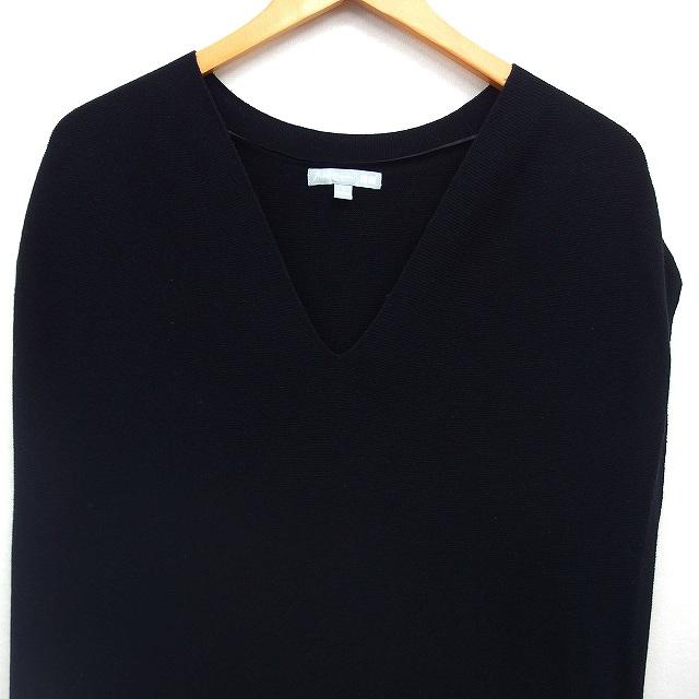 ユニクロ（UNIQLO） × Mame Kurogouchi ニット ワンピース ロング丈 V