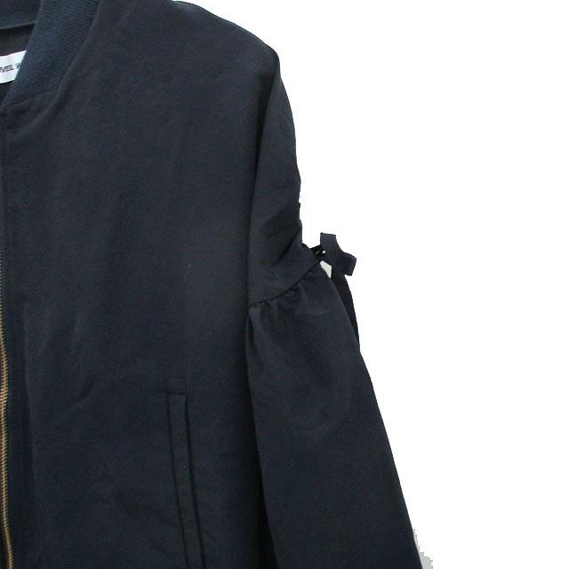 ミュベールワーク MUVEIL WORK ジャンパー ブルゾン リボン