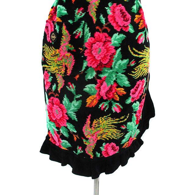 フェイラー FEILER エプロン パラディス 腰巻タイプ コットン 花柄