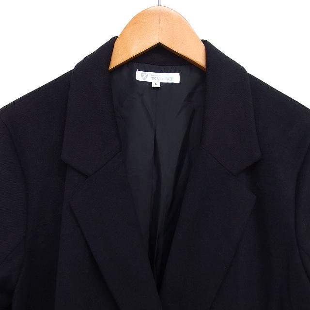 新品　タグ付き　Munich ミューニック　コート　ミドル丈　ブラック アースミュージックアンドエコロジー earth music&ecology ミドル丈