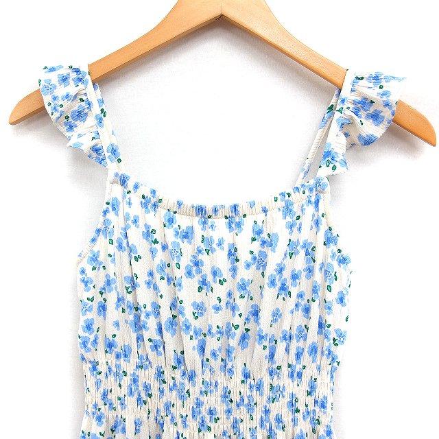 ZARA（ザラ） 子供服 花柄 ヘムフレア ワンピース ノースリーブ ロング