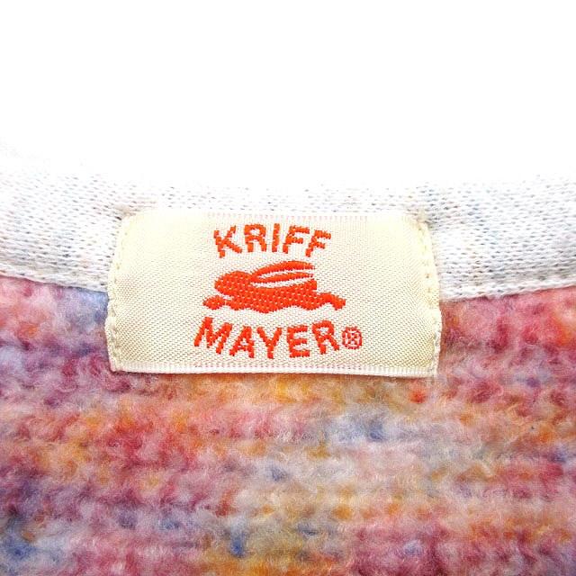 クリフメイヤー KRIFF MAYER K.MAYER トレーナー スウェット 七分袖 裏 