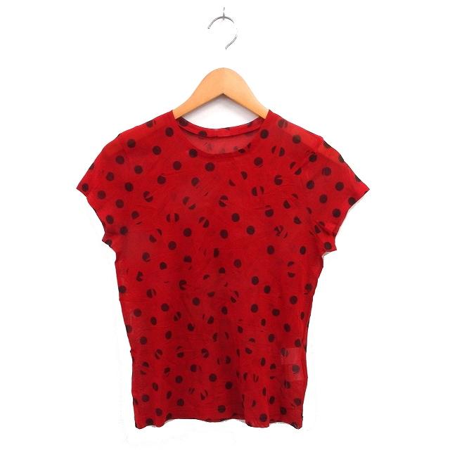 t.b ティービー センソユニコ クルーネック カットソー Tシャツ 透け感 