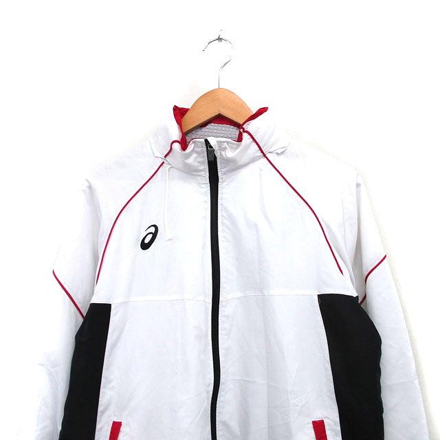ASICS（アシックス） ウィンドブレーカー ジップアップ ロゴ M