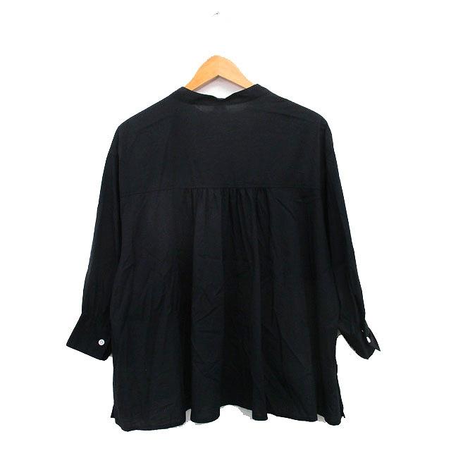 しまむら HK WORKS LONDON シャツ ブラウス 長袖 コットン シンプル LL