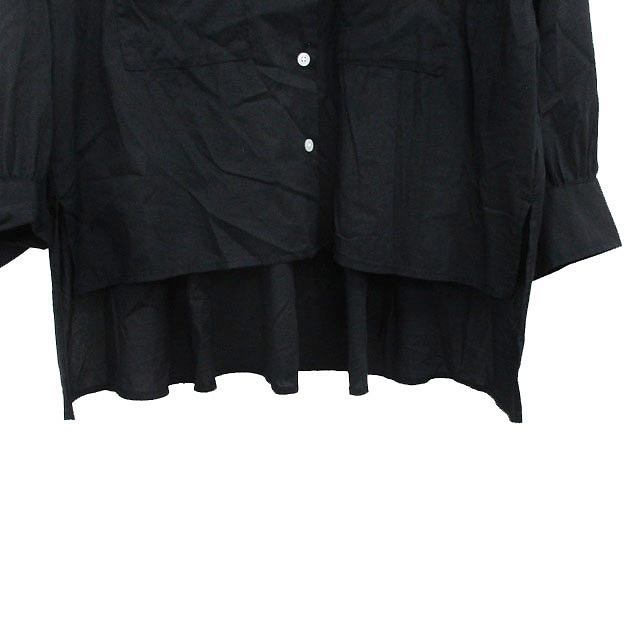 しまむら HK WORKS LONDON シャツ ブラウス 長袖 コットン シンプル LL