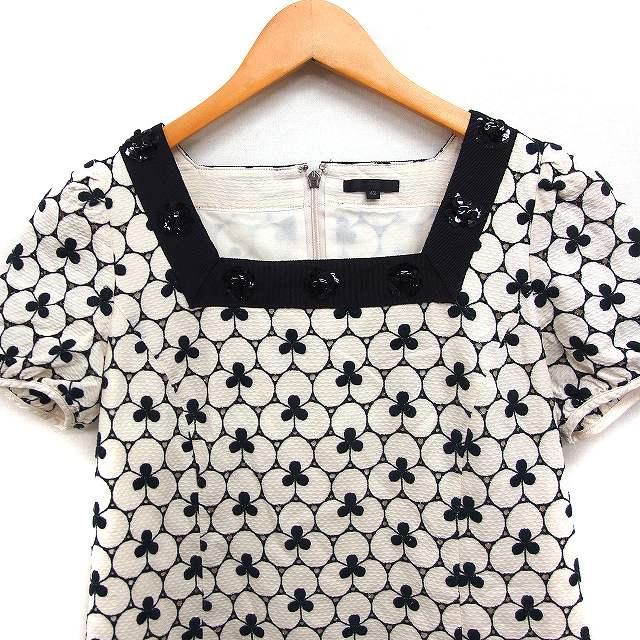 トゥービーシック TO BE CHIC フラワー レース ワンピース ミニ