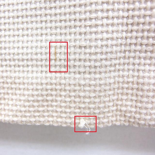アナイ ANAYI タイトスカート ひざ丈 コットン 綿 38 オフホワイト 白