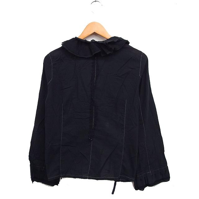 t.b ティービー センソユニコ ラッフル シャツ ジャケット 配色 