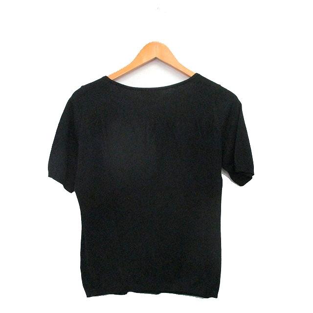 エポカ EPOCA ニット セーター 半袖 Vネック シルク シンプル 40