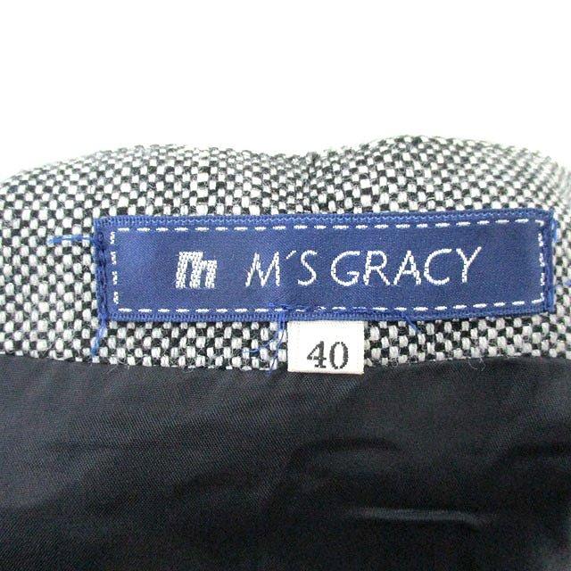 エムズグレイシー M'S GRACY フレア スカート ロング シンプル 40
