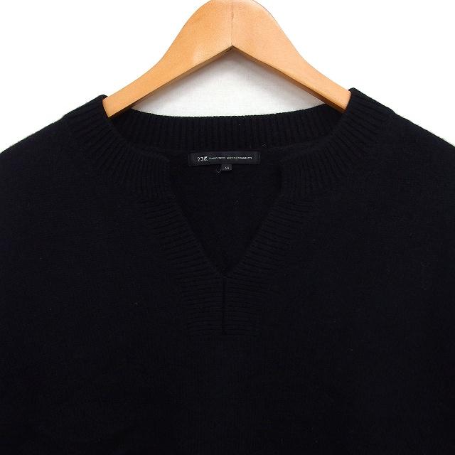23区（ニジュウサンク） オンワード樫山 スリットネック ニット