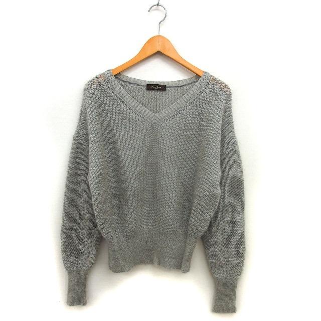 Demi Luxe BEAMS デミルクス ビームス ニット ブラック Vネック Demi-Luxe BEAMS（デミルクス ビームス）の「Demi-Luxe BEAMS