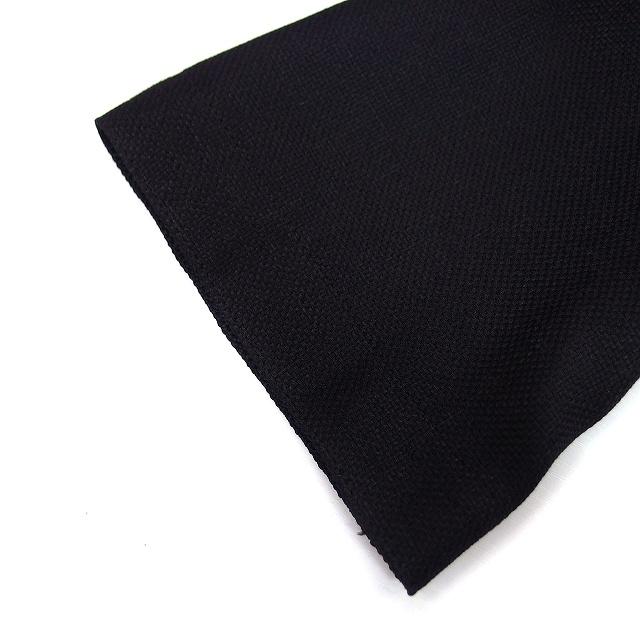 【美品】ANAYI セットアップ　ノーカラー　スカート　ブラック　Sサイズ アナイ ANAYI スカートスーツ セットアップ ノーカラー ショート