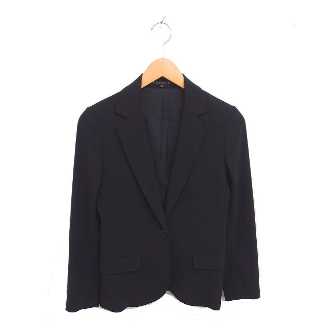 セオリー Theory スーツ パンツ ジャケット セットアップ 4 0 黒