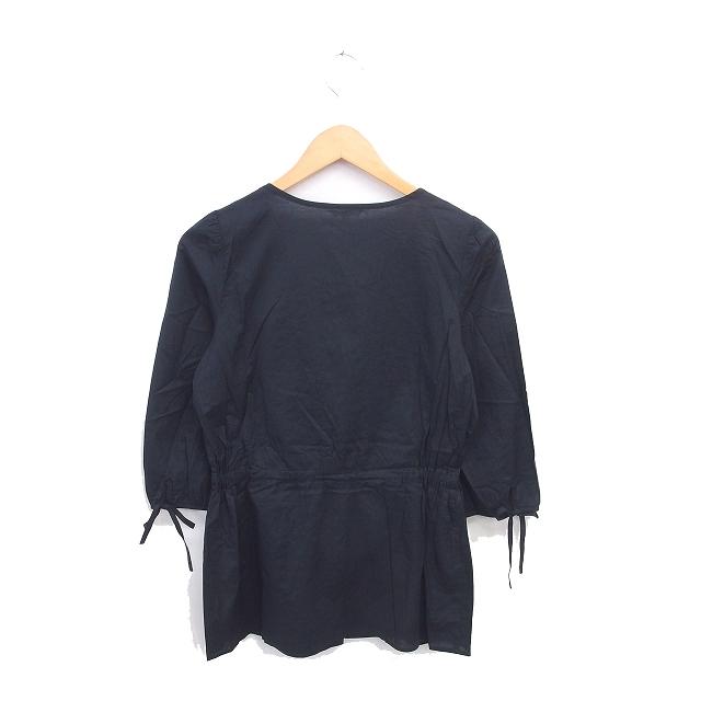 トゥービーシック TO BE CHIC チュニック ブラウス フリル リボン 薄手