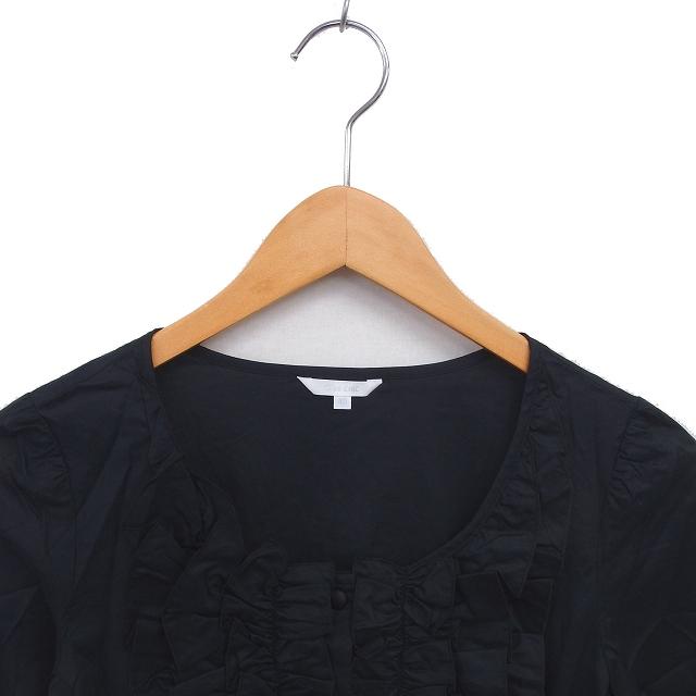トゥービーシック TO BE CHIC チュニック ブラウス フリル リボン 薄手