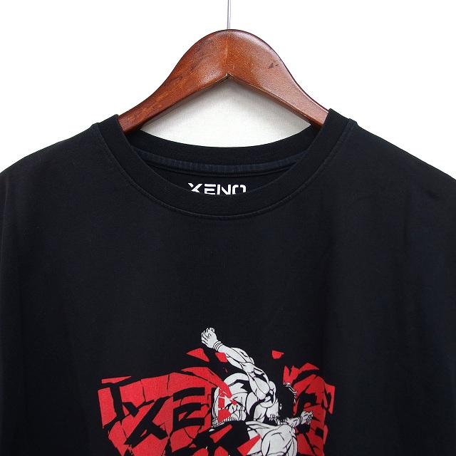ゼノ XENO グラップラー刃牙 コラボ アニメTシャツ クルーネック