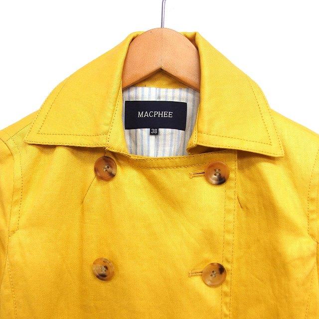 マカフィー MACPHEE トゥモローランド リネン ダブル ジャケット