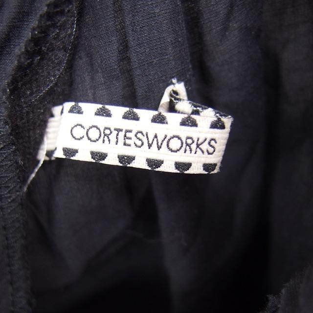 コルテスワークス CORTES WORKS カットソー ブラウス フリルスリーブ 