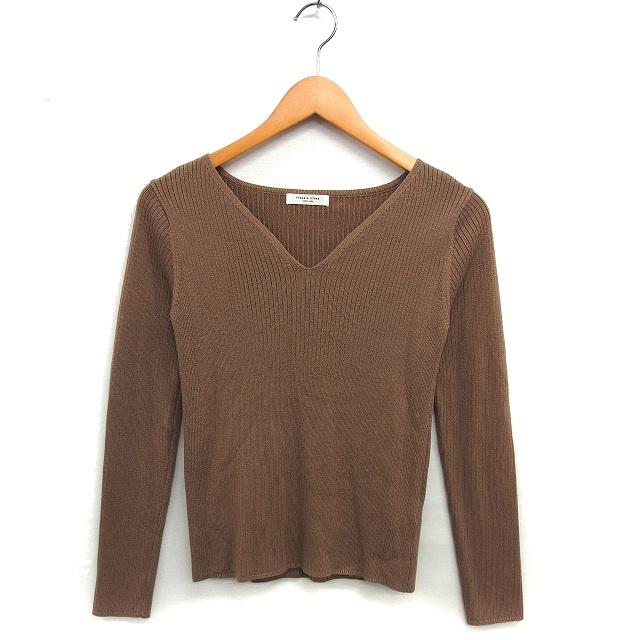 フリークスストア FREAKS STORE リブ ニット セーター Vネック
