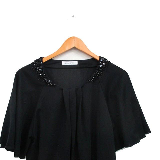 M-premier - M-premier BLACK新品ブラウス エムプルミエ ブラック M-Premier BLACK ブラウス シャツ 半袖