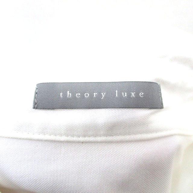theory luxe（セオリーリュクス） シャツ ブラウス 長袖 コットン