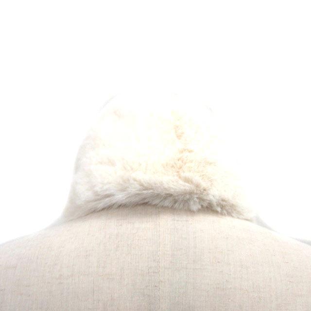 未使用品 トゥルベ TRUBE タグ付き ティペット フェイクファー 