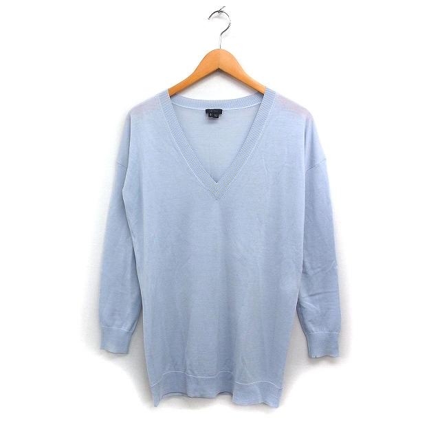 theory（セオリー） ウール Vネック ニット セーター 長袖 無地 S