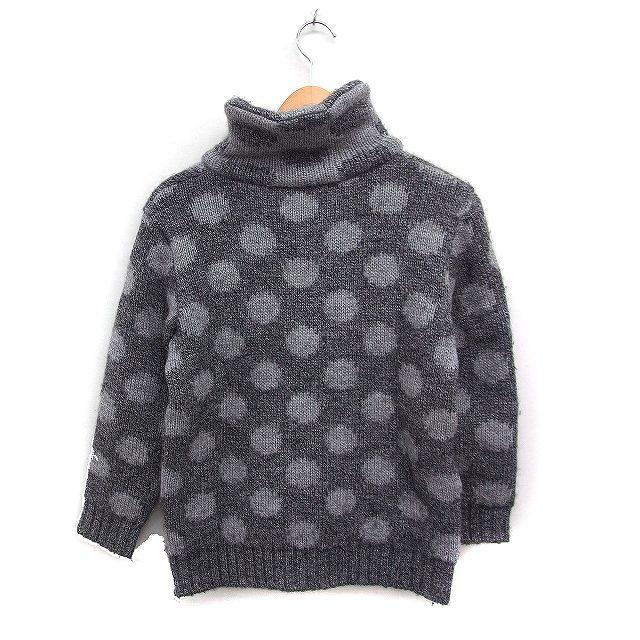 アンダーカバー UNDERCOVER ドット柄 ジップアップ ニット ジャケット 