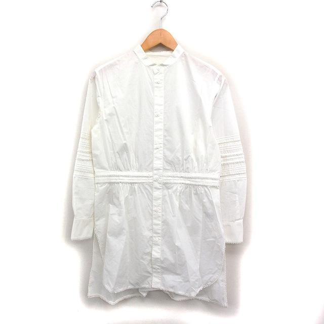 マカフィー MACPHEE トゥモローランド シャツ チュニック 長袖 バンド 