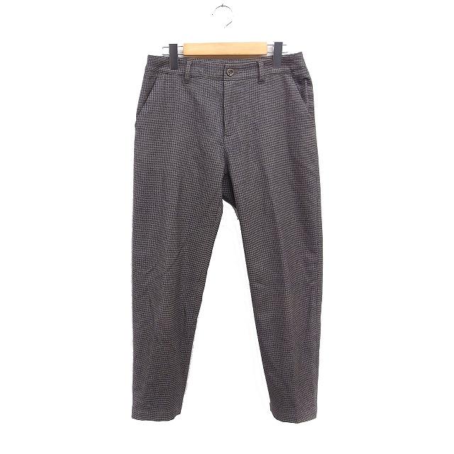 パラスパレス　パンツ　ウール パラスパレス Pallas Palace 千鳥柄 テーパード パンツ ウール 3