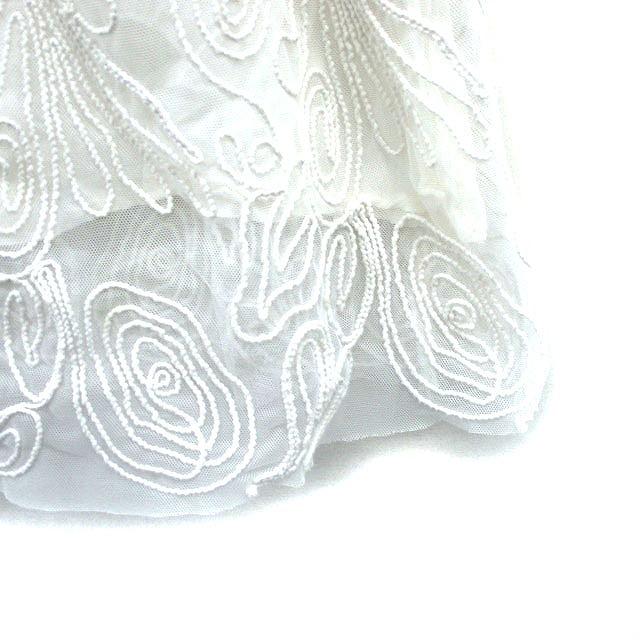 ZARA（ザラ） 子供服 チュール ロープ刺繍 フレア ワンピース 