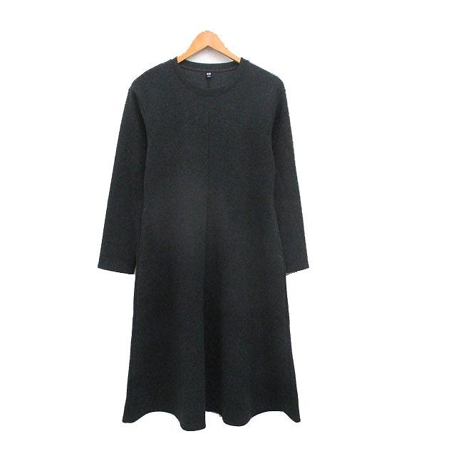 ユニクロ公式 | ベルテッドシャツワンピース(レディース) [UNIQLO]ワンピース 灰色 シンプル