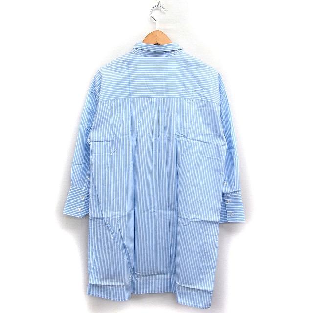 23区（ニジュウサンク） オンワード樫山 ストライプ シャツ ワンピース