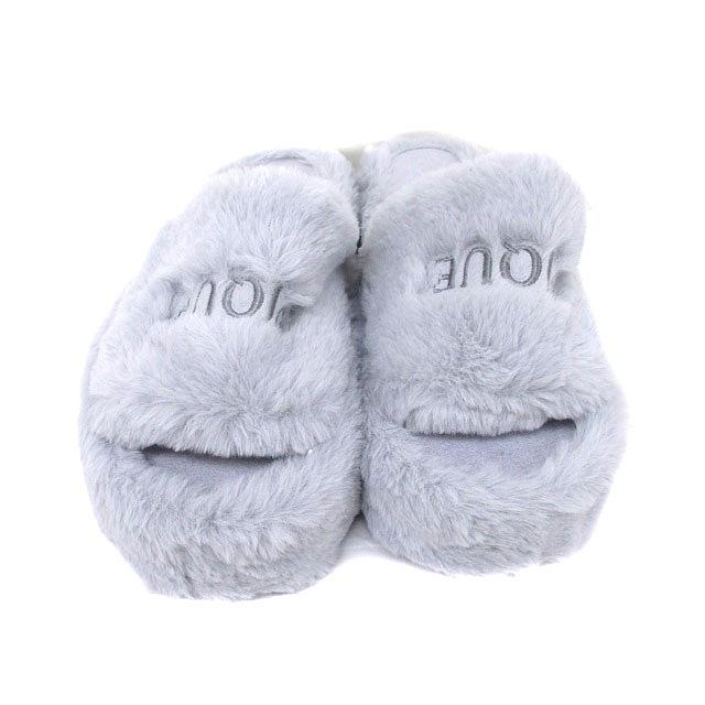 ジェラートピケ  スリッパ　ルームシューズ　ペア　モコモコ　新品　セット　ロゴ入り gelato pique（ジェラートピケ） ジェラートピケオム SESAME STREET