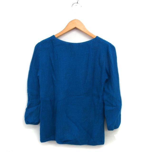 イエナ IENA ニット カットソー ウール混 ボートネック リブ 長袖 