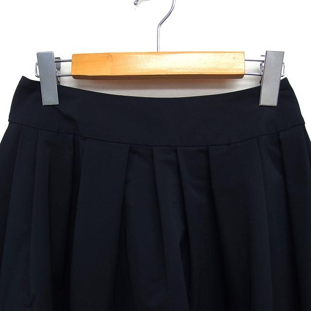 エムズグレイシー M'S GRACY タック フレア スカート ミニ バック