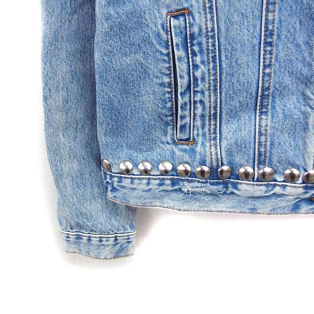 FOREVER21（フォーエバー21） スタッズ付き Gジャン ジージャン デニム