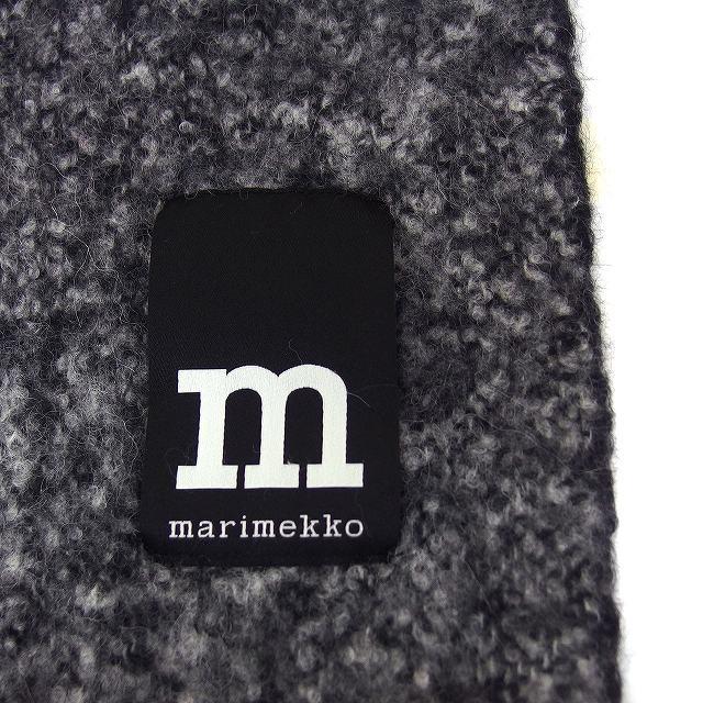 マリメッコ marimekko 配色 切替 マフラー フリンジ アルパカブレンド マリメッコ marimekko 配色 切替 マフラー フリンジ アルパカブレンド
