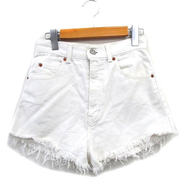 【完売品】MOUSSY フリンジデニムショートパンツ MOUSSY（マウジー） デニム ショートパンツ フリンジ コットン